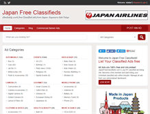 Tablet Screenshot of japanfreeclassifieds.com